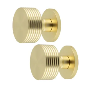 Tangier Satin Brass Mortice Door Knob