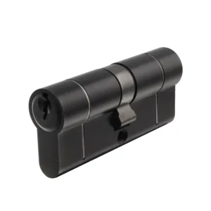 5 Pin 30/30mm 60mm [25+25+10mm] Euro Double Cylinder - Keyed to Differ - Matt Black