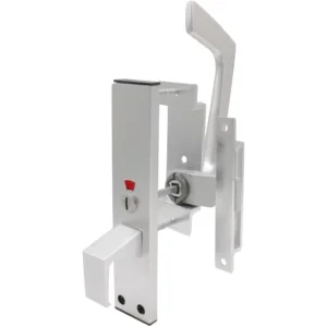 Disabled Toilet Lock Facility Indicator Bolt Set - Satin Anodised Aluminium