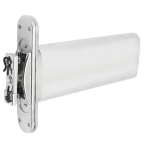 Numatic Double Chain Door Closer Jamb Mounted - Satin Chrome