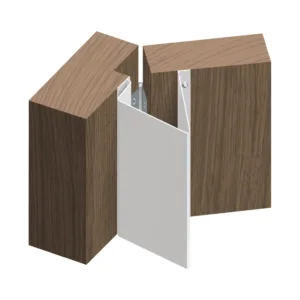 Door Finger Guard Protector - Front Side - 1950mm - White