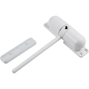 Surface Mounted Push Arm Door Closer White