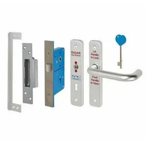 Phlexicare RADAR Lock Set For Disabled Toilets - Right Hand - Genuine N&C Phlexicare Original Replacement